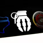 MILLECOR vinyl logo for car or truck window.