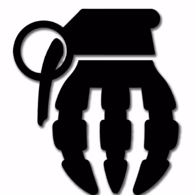 grenade-m-sticker-black