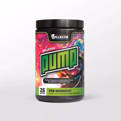 MILLETOV Pump Pre-Workout (Stimulant Free)