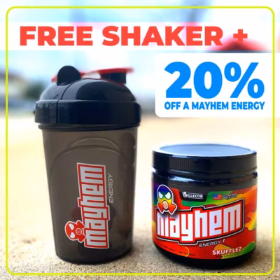 Mayhem Energy With Free Shaker BOGO Product Image