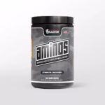 Veteran Owned Supplement Company MILLECOR Product Image for AMINOS Branched Chain Amino Acids Supplement Front Panel Image
