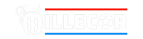 Veteran Owned Supplement Company MILLECOR Logo White