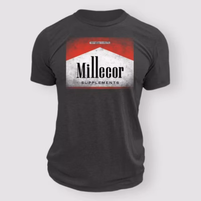 MILLECOR Reds tee shirt mockup