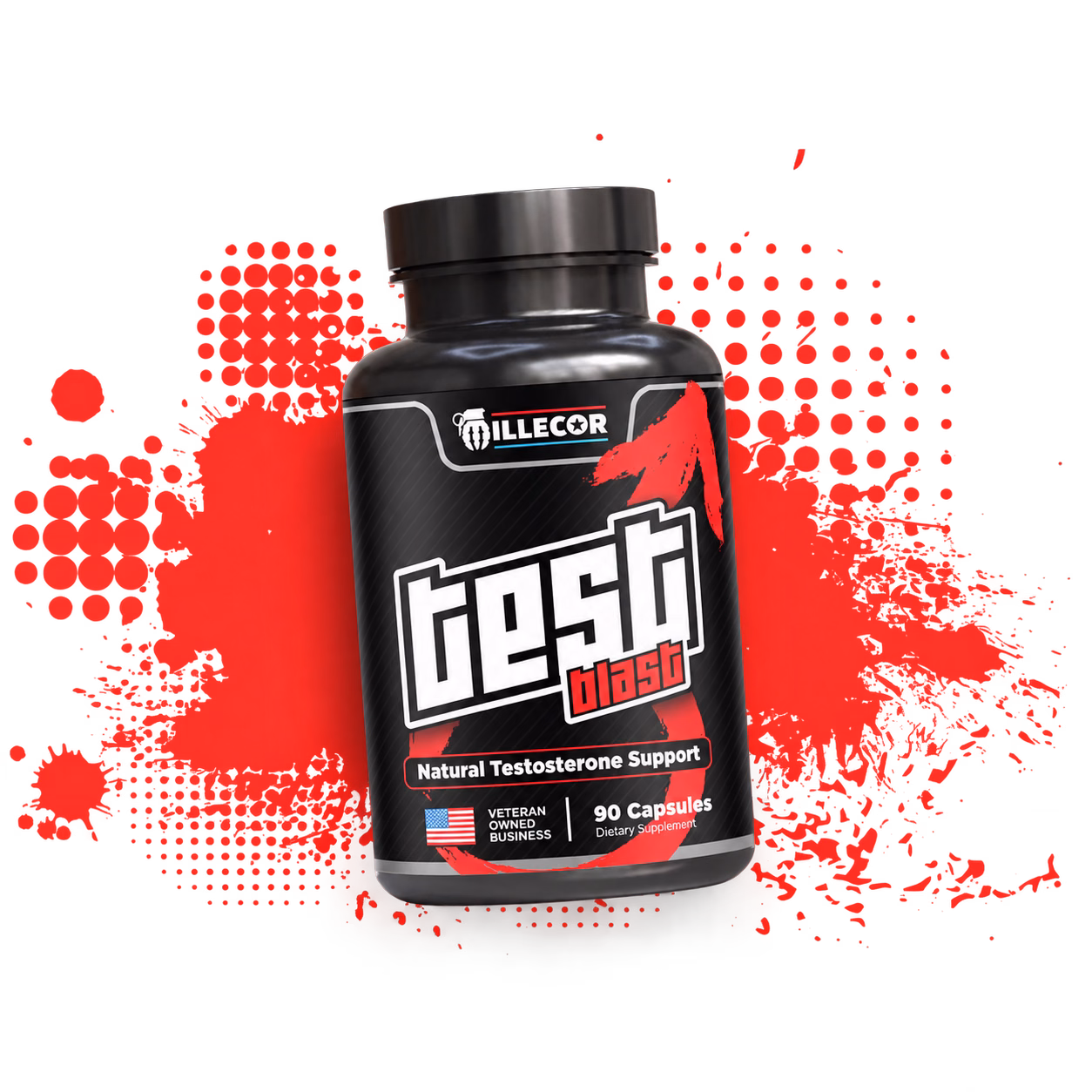 MILLECOR Test Blast men’s performance supplement